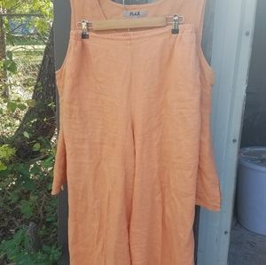 FLAX Pumpkin Linen Sleep Set